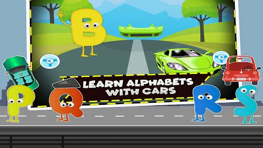 ABC Alphabet Car Game For Kids