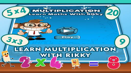 Multiplication Quiz Kids Games