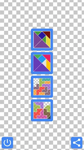 Tangram puzzle screenshot 1