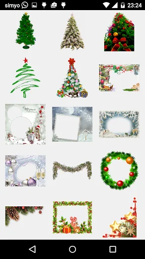 Merry Christmas Photo Stickers screenshot 3