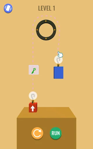 Block And Chain: funny physics