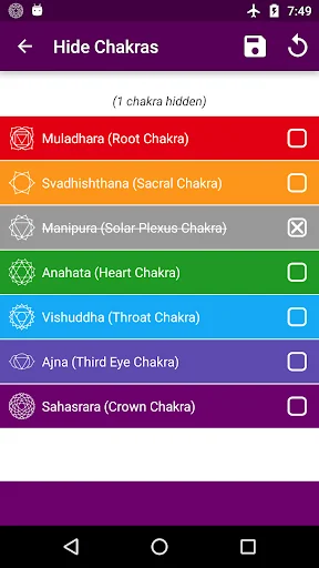 Chakra Meditation screenshot 2