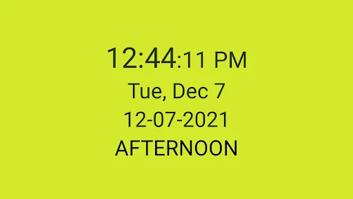 Digital Clock : Bed/Desk Clock screenshot 3