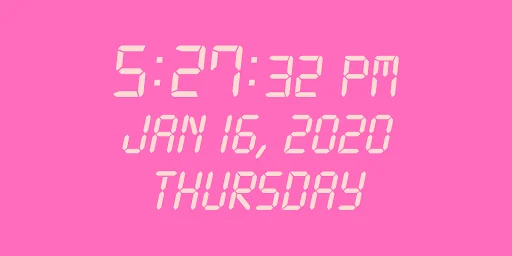 Digital Clock Pro