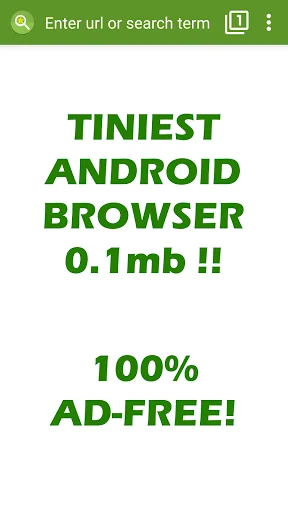 Tiny Browser : Light Mini Web