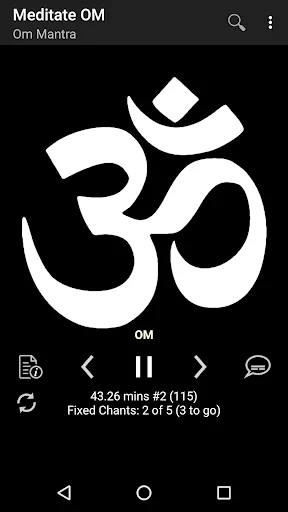 Om Meditation: Mantra Chanting screenshot 1