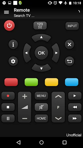 Remote for Panasonic TV screenshot 1