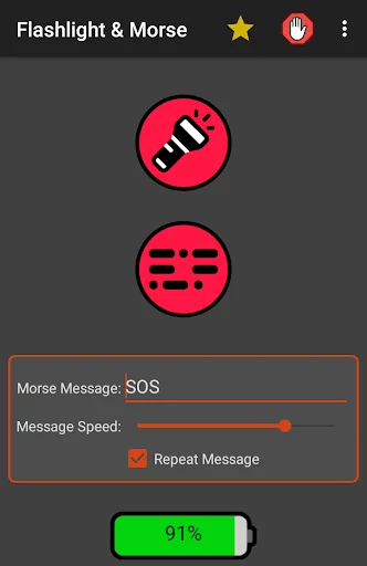Flashlight & Morse