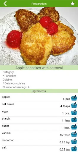Pancakes, fritters screenshot 4