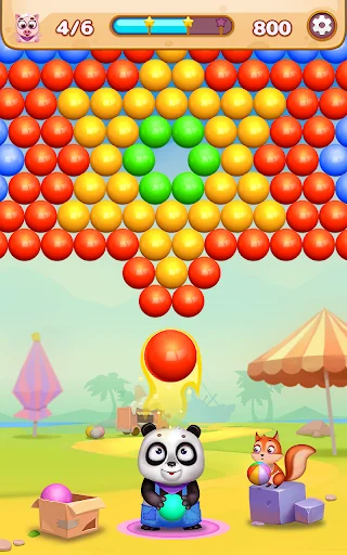 Panda Bubble Shooter Mania screenshot 1