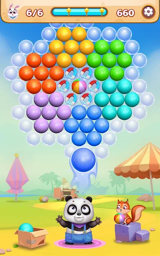 Panda Bubble Shooter Mania screenshot 4