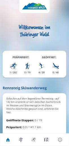 SchneeApp Thüringer Wald