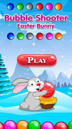 Bubble Shooter Easter Bunny