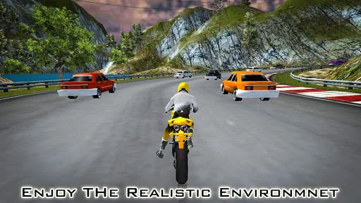 Racing on Bike