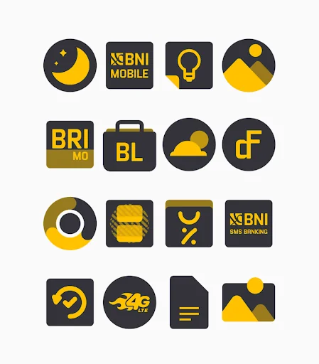 Star - Yellow Icon Pack