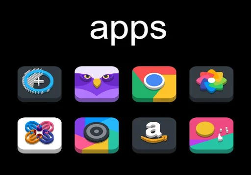 Dock 3D - Icon Pack screenshot 4