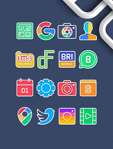 Garis Light - Lines Icon Pack screenshot 3