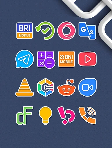 Garis Light - Lines Icon Pack screenshot 4