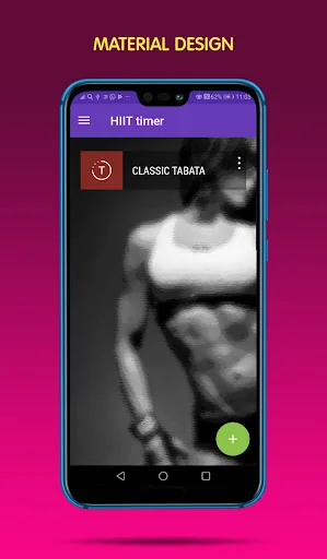 HIIT timer with music