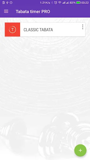 Tabata timer with music screenshot 1