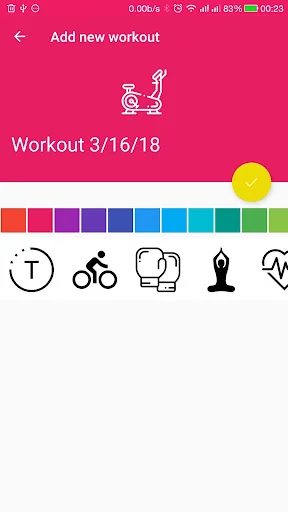 Tabata timer with music screenshot 2