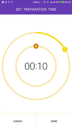 Tabata timer with music screenshot 3