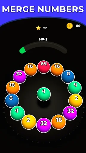 Roll Merge 3D - Number Puzzle