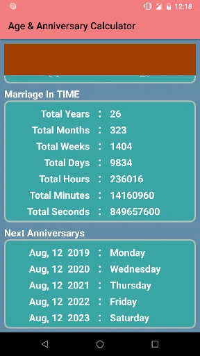 LifeDates - Birthday Age Calc