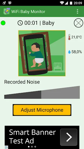 WiFi Baby Monitor (with ads)