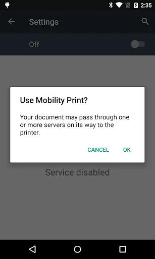 Mobility Print