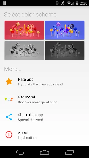 Lollipop Live Wallpaper screenshot 2