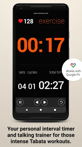 Tabata Timer and HIIT Timer screenshot 1