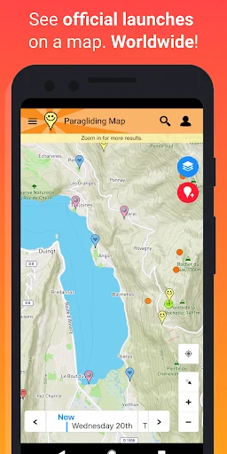 Paragliding Map