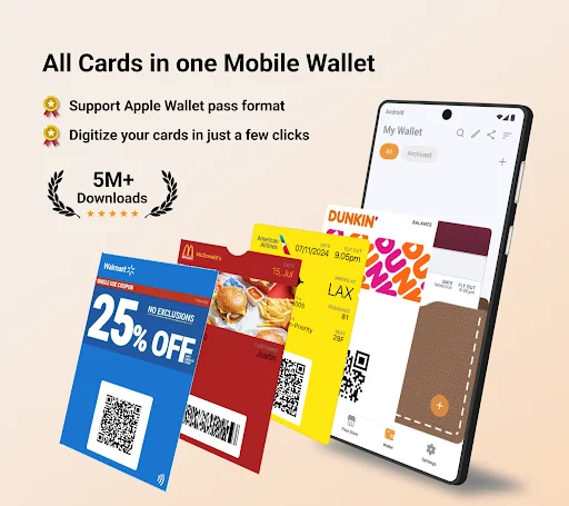 Pass2U Wallet - Add store card screenshot 1