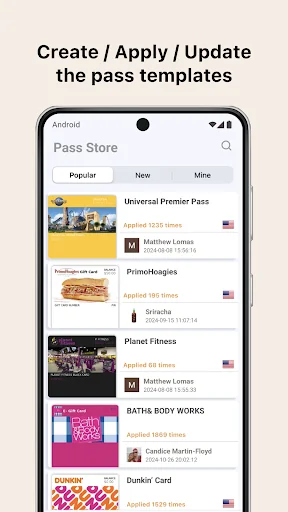 Pass2U Wallet - Add store card screenshot 4
