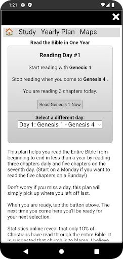 Touch Bible (KJV + Strong's) screenshot 2