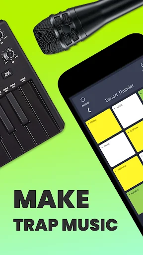 Trap Drum Pads 24 - Make Beats screenshot 1