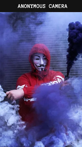 Anonymous Mask Camera