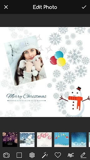 Christmas Photo Editor Collage