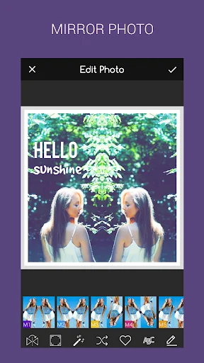 Mirror Photo: Effects Art Pro screenshot 1
