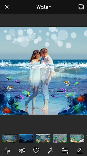 3D Water Effects Photo Maker