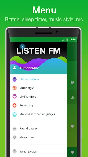 Internet radio “Listen FM” screenshot 4