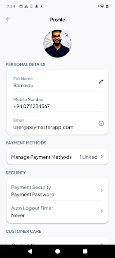 PayMaster - Pay and Transfer screenshot 4