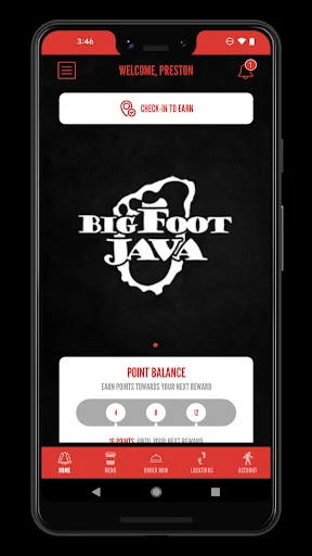 BigFoot Java Rewards