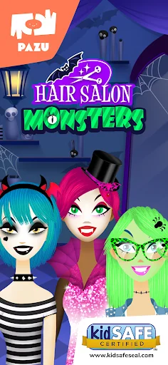 Girls Hair Salon Monsters