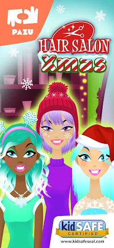 Girls Hair Salon Christmas