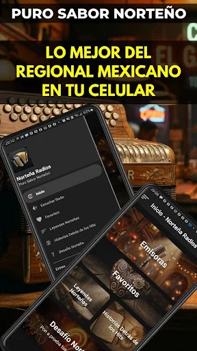 Norteño Music & Regional Radio screenshot 1