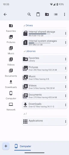 Computer File Explorer