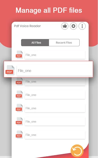 Pdf Voice Reader screenshot 4