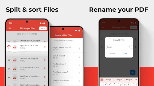 Merge Multiple PDF Files screenshot 2